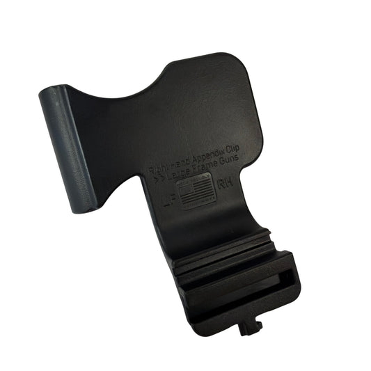Alien Gear Right-Hand Appendix Holster Clip Large Frame LF RH Black
