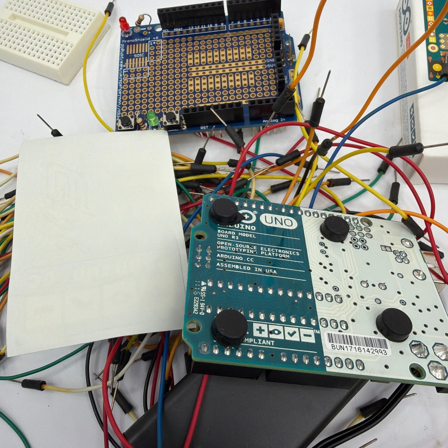 Arduino Uno R3 Assembled in USA Development Board Bundle