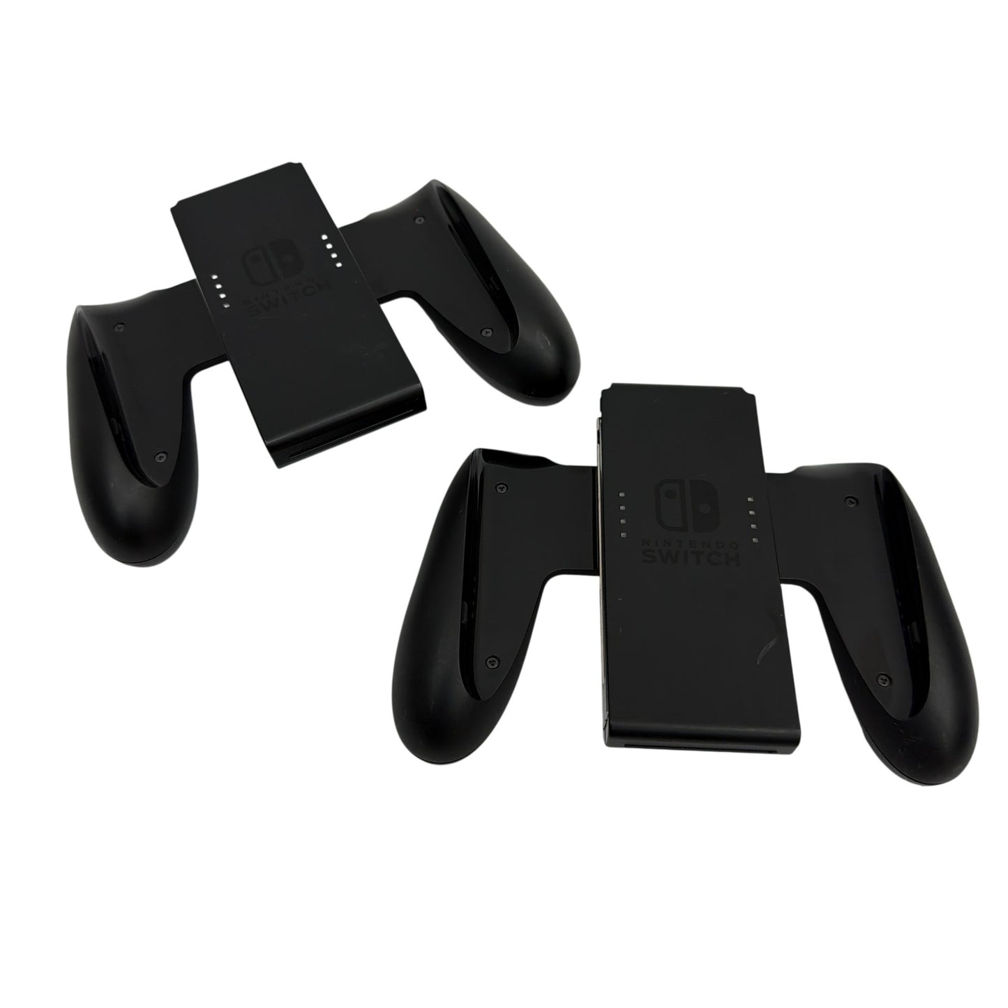 Nintendo Switch Joy-Con Grip HAC-011 Lot of 2 Black