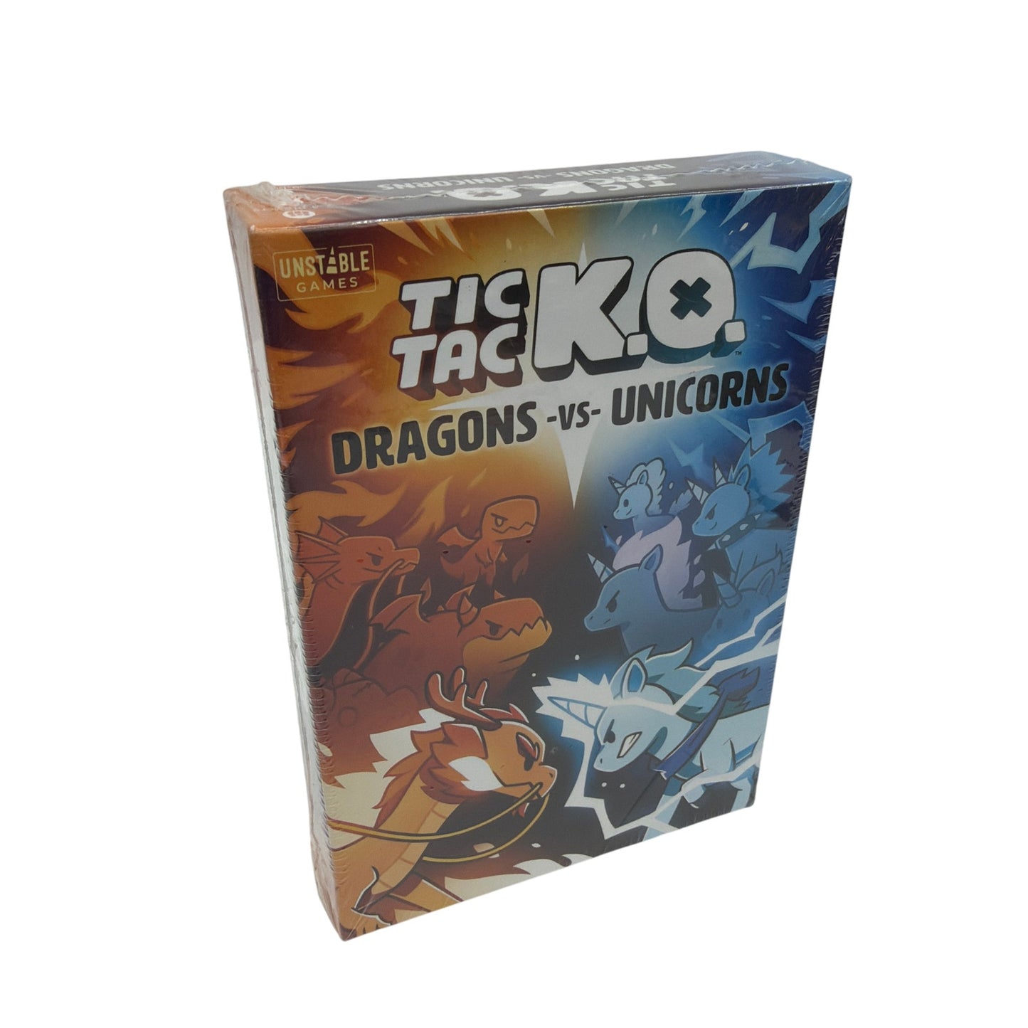 Unstable Games Tic Tac K.O. Dragons vs Unicorns Card Game Sealed