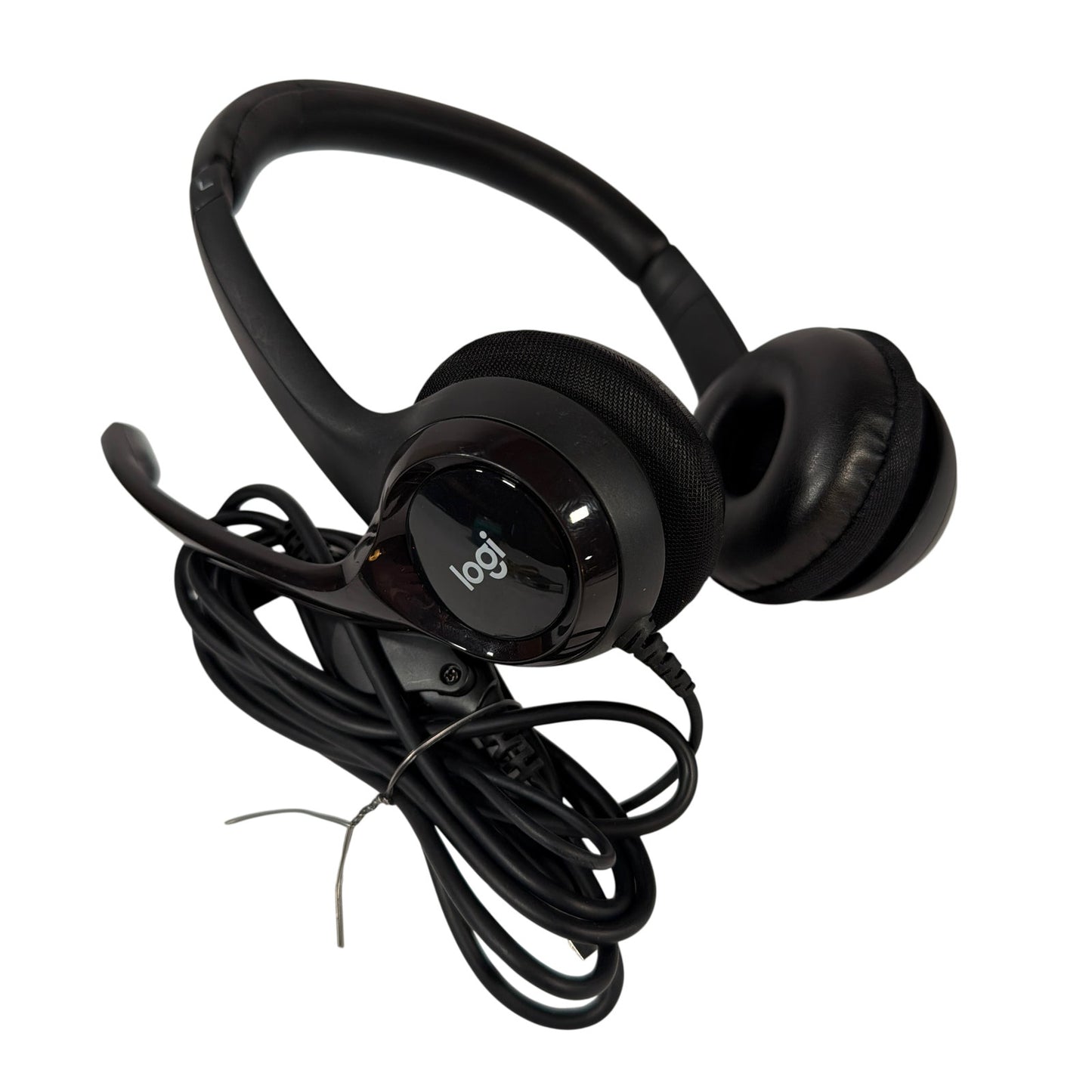Logitech Wired Stereo Headset with Microphone Black