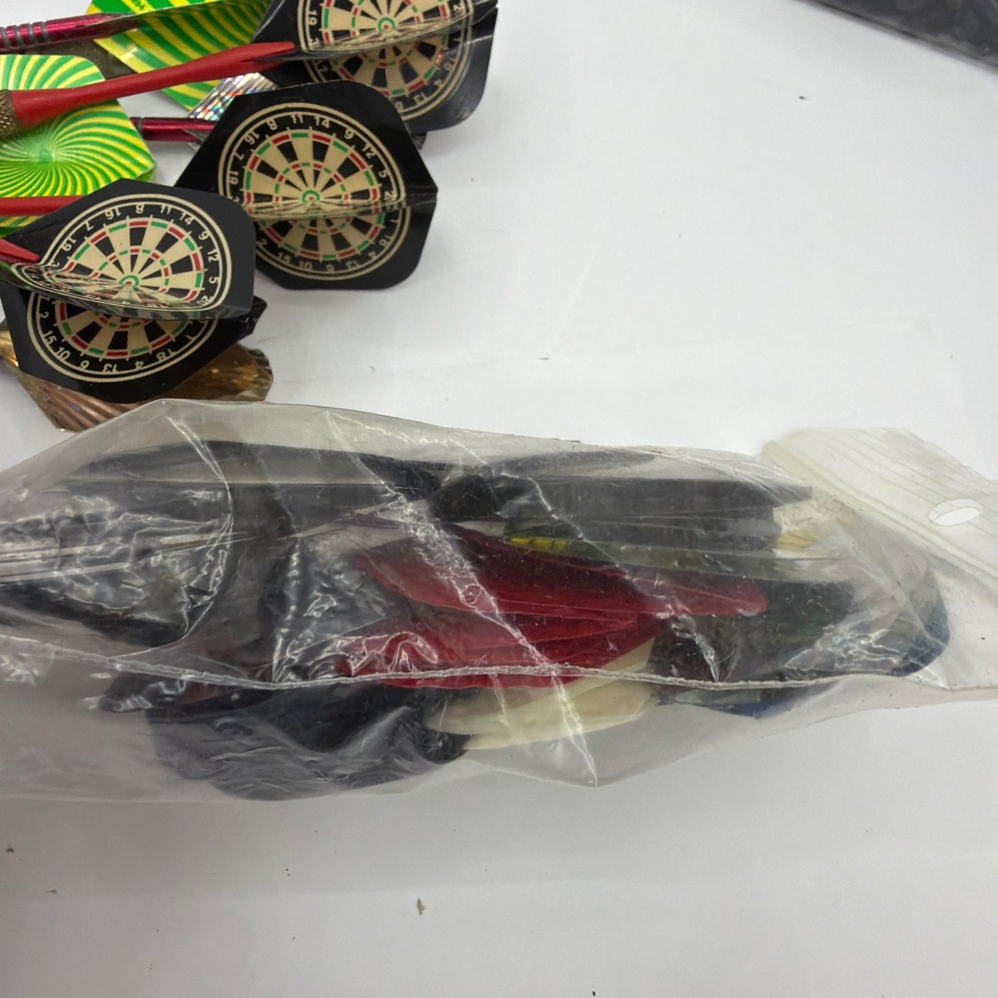 Lot of 10 Vintage Soft Tip Darts With Flights and Viper Tufflex Tips