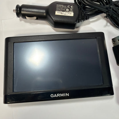Garmin nüvi 52LM 5" GPS Navigator w/ Mount Car Charger USB Tested