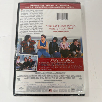 The Breakfast Club 30th Anniversary Edition DVD Factory Sealed