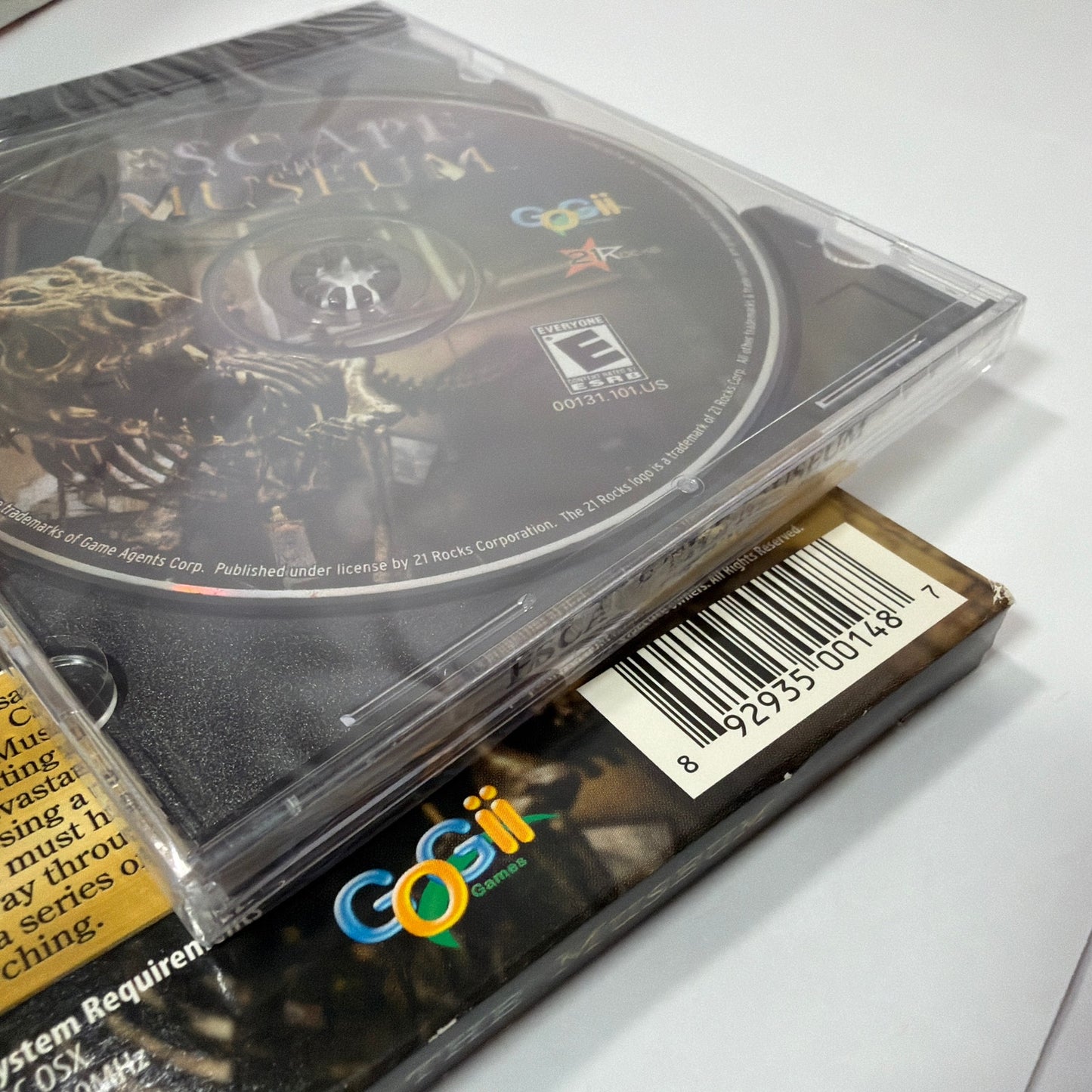 Escape the Museum PC Mac CD-ROM Game Factory Sealed