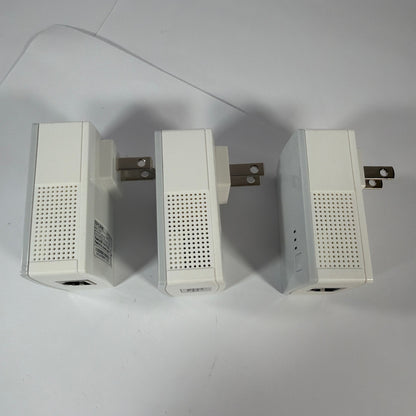 TP-Link TL-PA4010 AV500 Powerline Ethernet Adapters Lot of 3 Tested Working