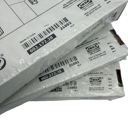 Lot of 3 IKEA BETYDLIG Wall/Ceiling Curtain Rod Brackets Black 602.172.28