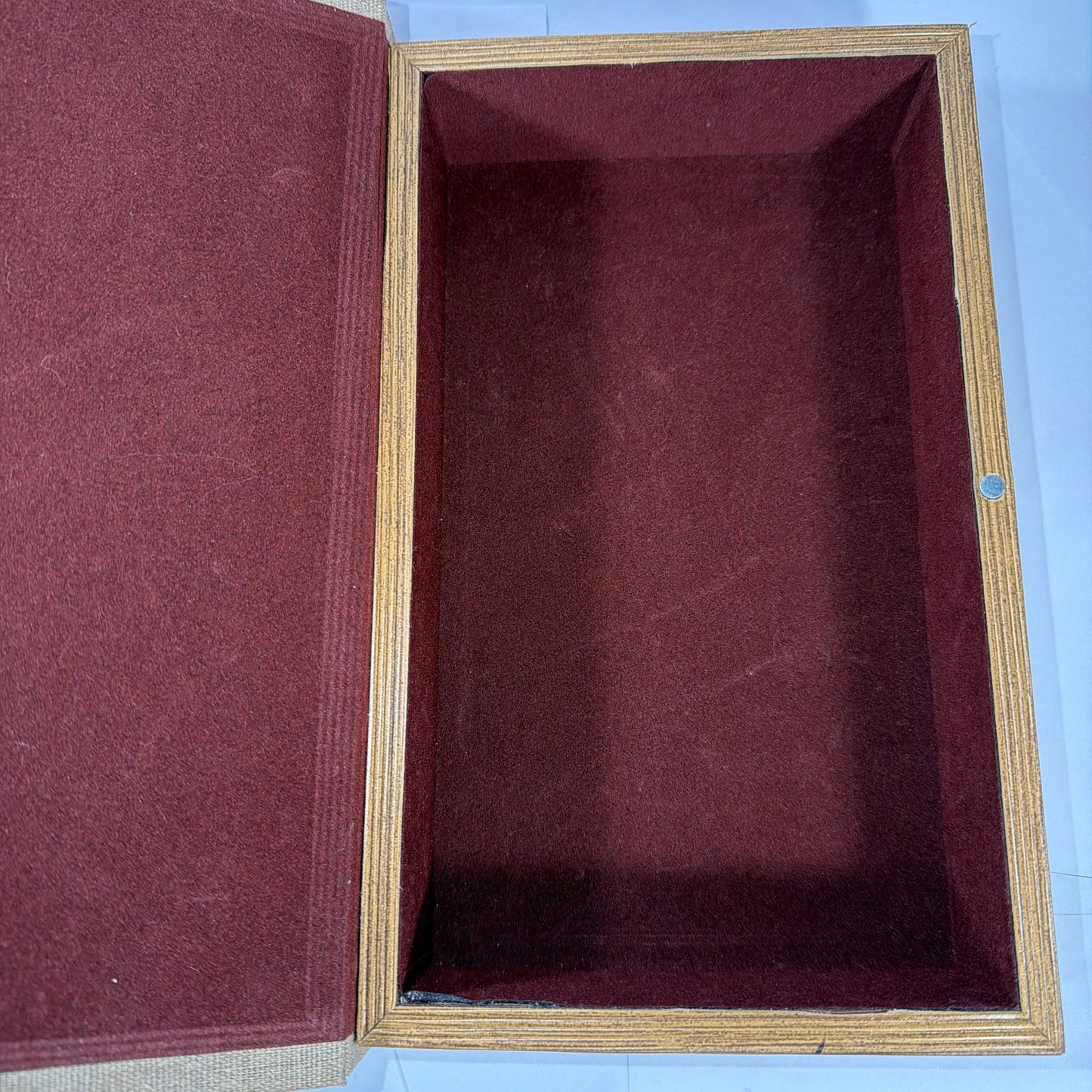 Paris Eiffel Tower Carte Postale Faux Book Storage Keepsake Box 11in