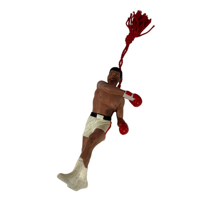 Hallmark 1999 Boxer Hanging Ornament Figure With Red Tassel Approx 5 in