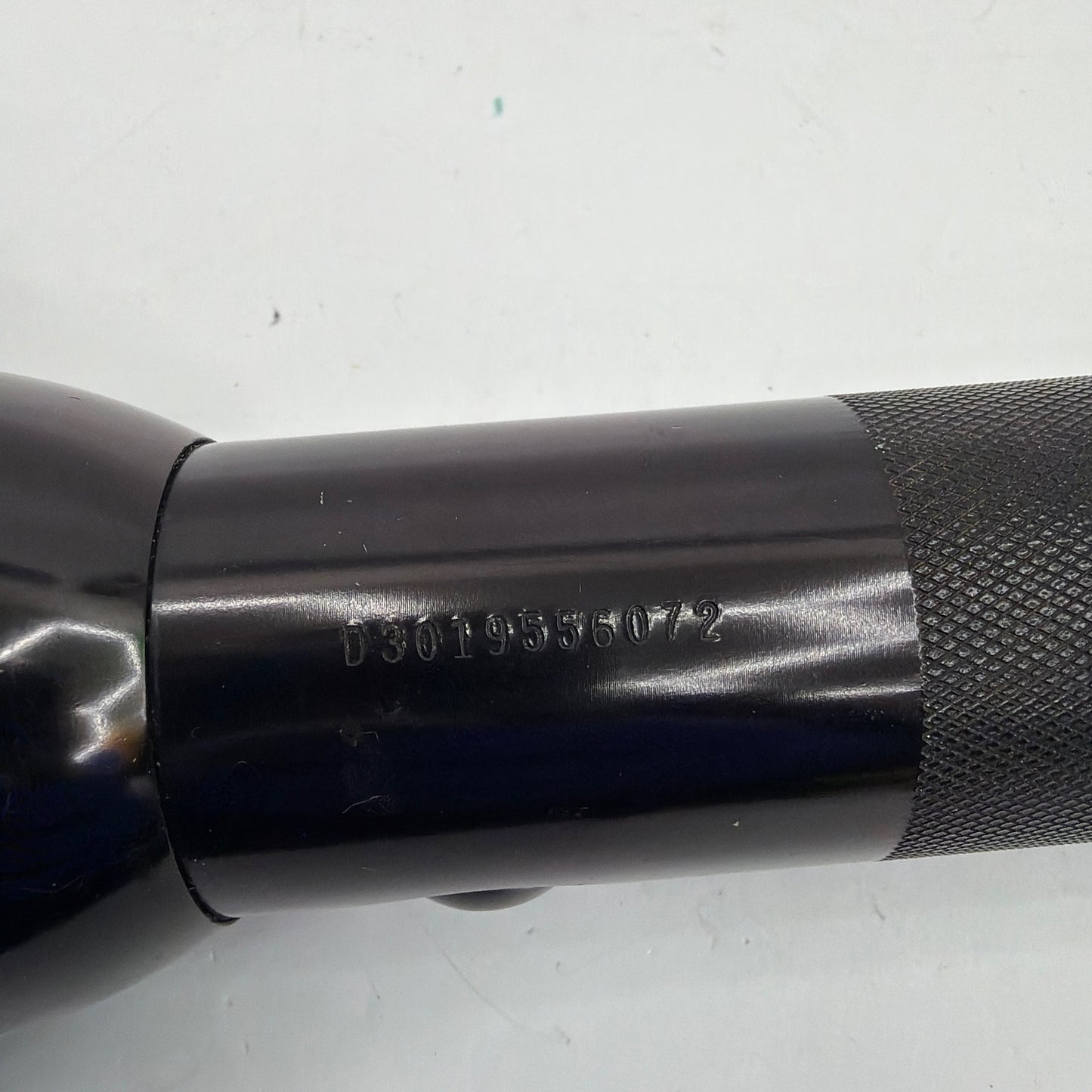 Mag-Lite Mag Instrument Black D-Cell Flashlight Tested Working With Spare Bulb