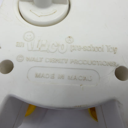 Vintage Illco Disney Mickey Mouse Wind-Up Preschool Toy Tested Working