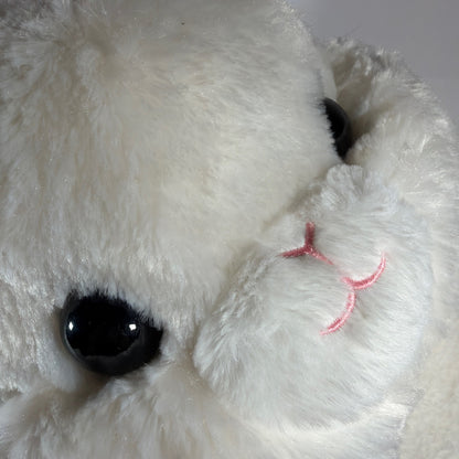 Amuse Maru-Moff Chinchilline Mochimaru White Chinchilla Plush 13.5 in