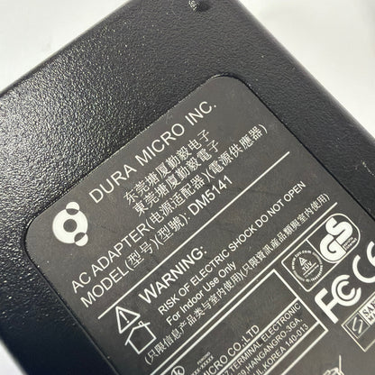 Dura Micro Inc. AC Adapter Power Supply Model DM5141 w/ AC Cord Tested Working