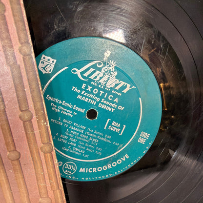 Martin Denny – Exotica LP Liberty Records LRP-3034 Vinyl
