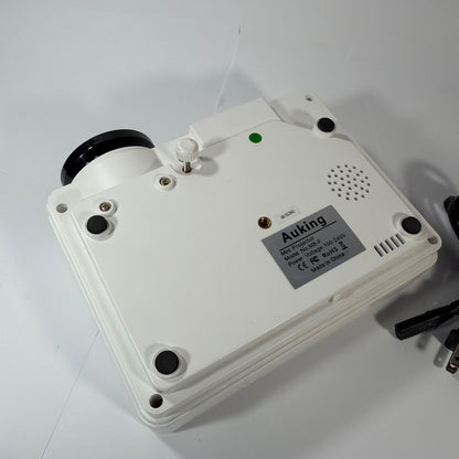 Auking M8-F Mini LED Projector White Tested Working With Power Cord