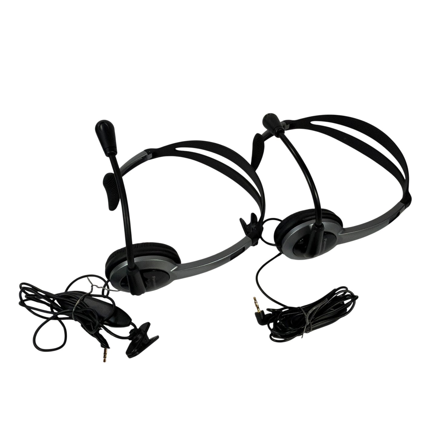 Lot of 2 Panasonic KX-TCA430 2.5mm Wired Headsets Tested