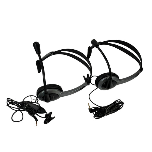 Lot of 2 Panasonic KX-TCA430 2.5mm Wired Headsets Tested