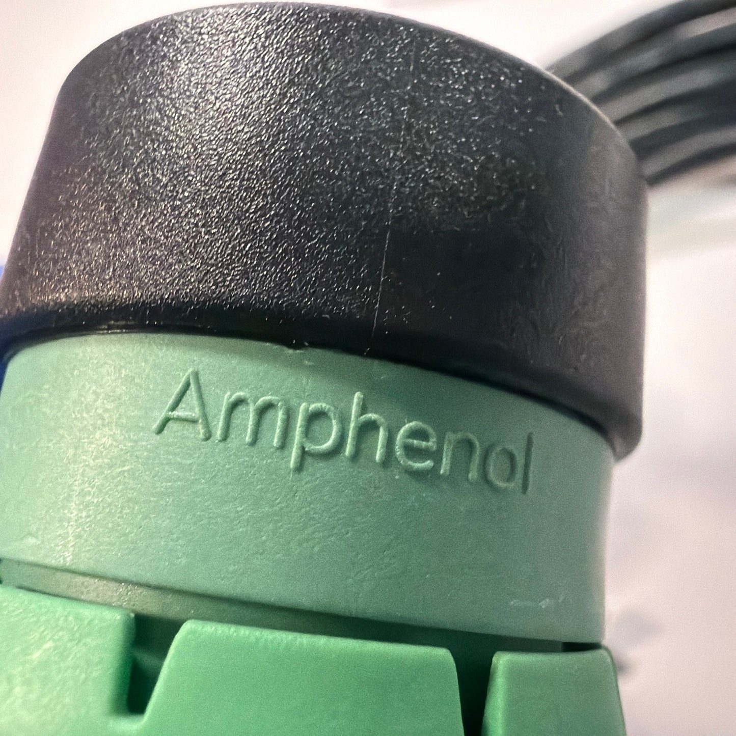 Amphenol Multi-Pin Circular Connector to 16-Pin Rectangular Plug Cable Harness