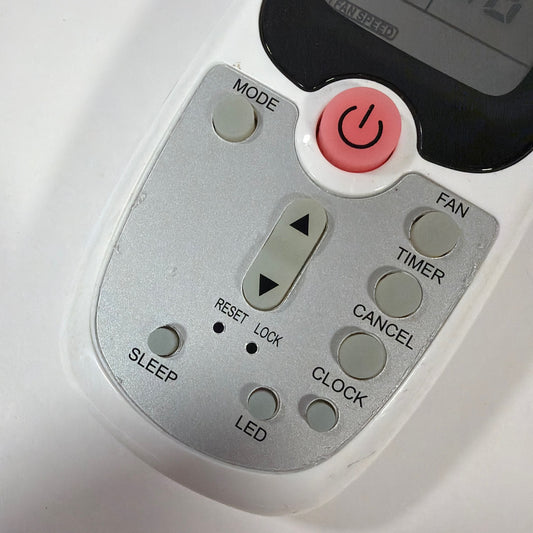 RG09E/BGCEU1 Air Conditioner Remote Control White Tested Working