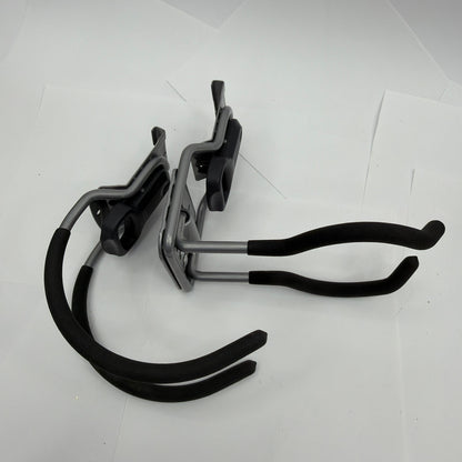 Rubbermaid FastTrack Multi-Purpose Garage Storage Hooks Lot of 2 Gray Black