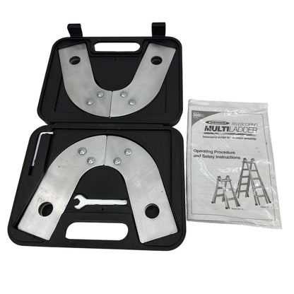 Werner Telescoping Multi Ladder Dynamic Hinge Kit 63648-01 w/ Case & Tools MT-13