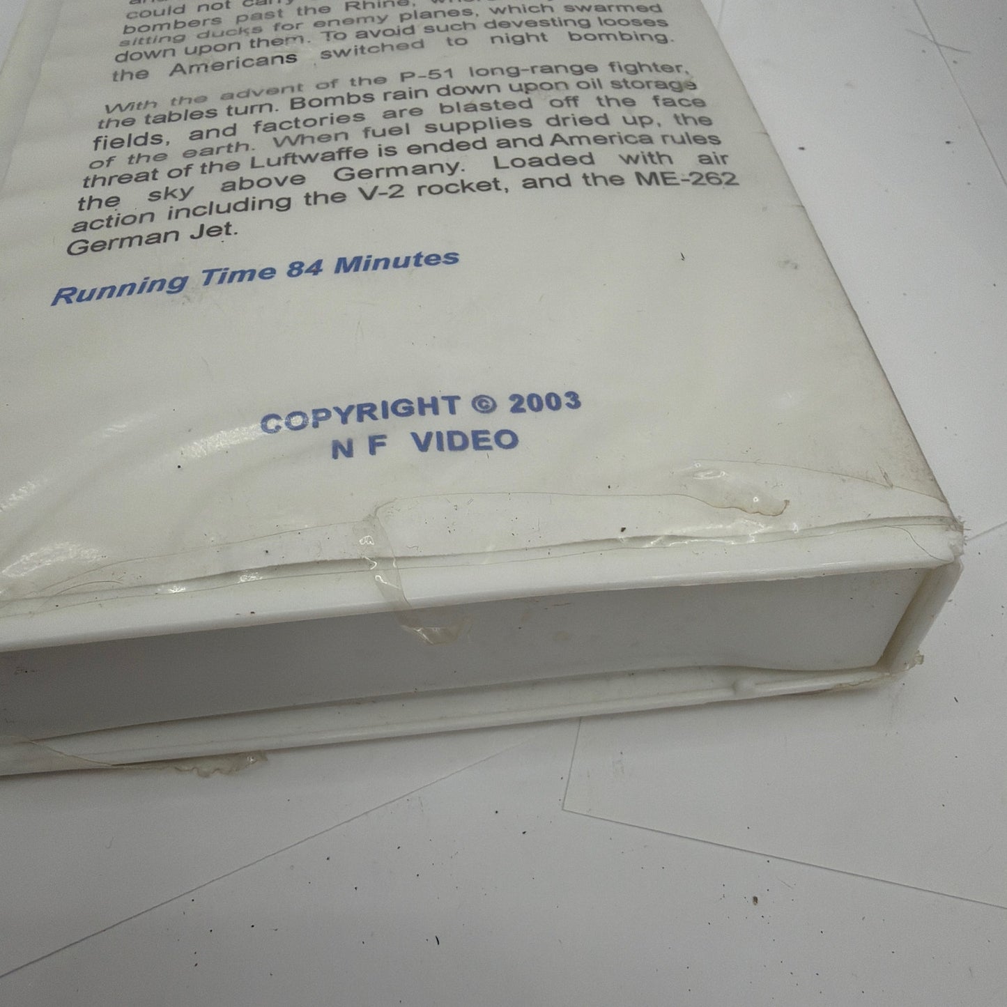 Air War The Smashing of the Reich VHS Sealed WWII Documentary