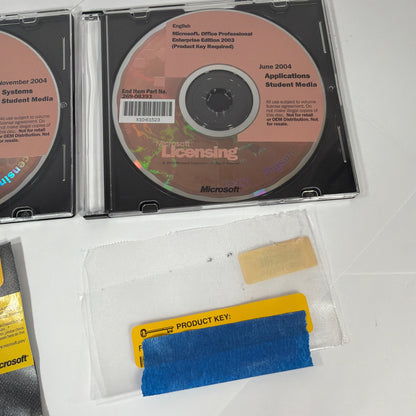 Microsoft Windows XP Professional SP2 Student Media E85-03210 + Office Pro/Ent
