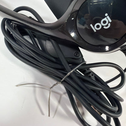 Logitech Wired Stereo Headset with Microphone Black