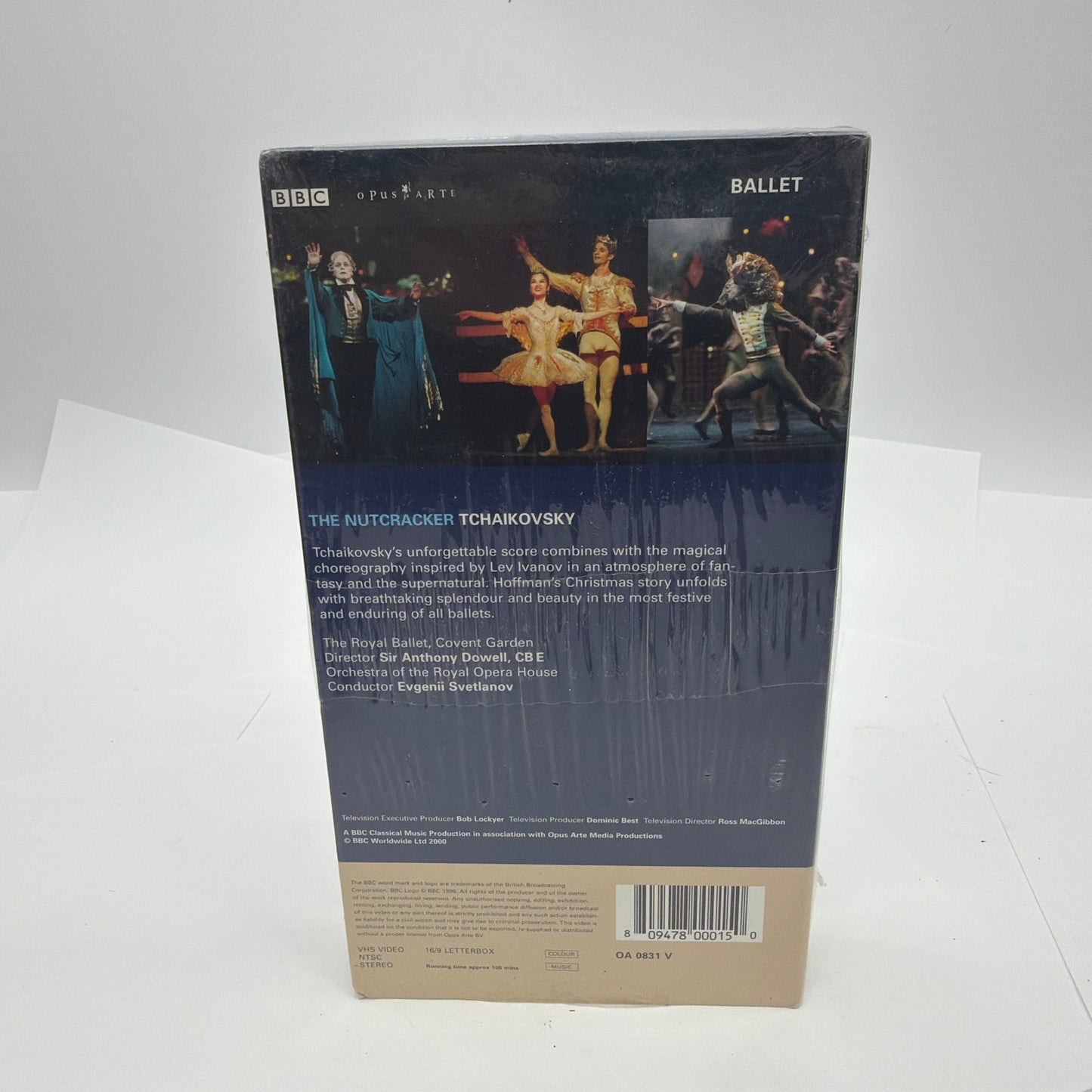 Tchaikovsky The Nutcracker The Royal Ballet VHS Sealed BBC Opus Arte OA0831V
