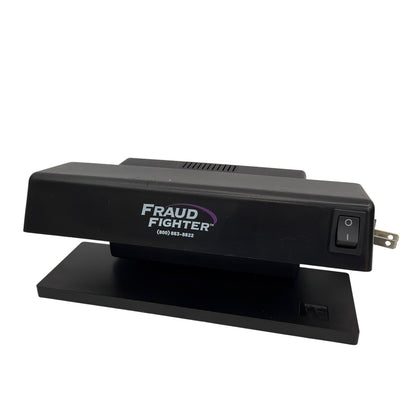 Fraud Fighter UV Money Detector Counterfeit Bill Checker Tested Working