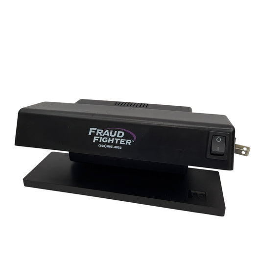 Fraud Fighter UV Money Detector Counterfeit Bill Checker Tested Working