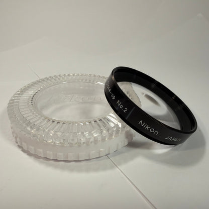Nikon Close-Up No. 2 52mm Screw-In Macro Diopter Filter Japan
