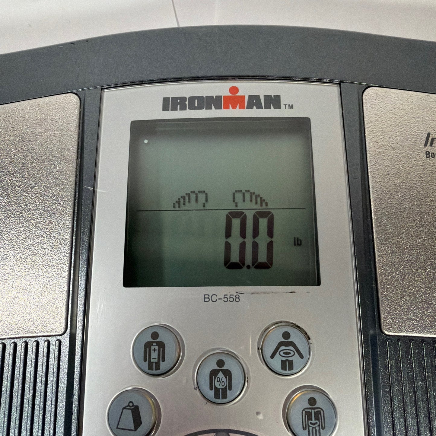 Tanita Ironman InnerScan Body Composition Monitor Scale BC-558 Tested Working
