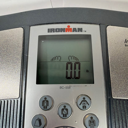 Tanita Ironman InnerScan Body Composition Monitor Scale BC-558 Tested Working