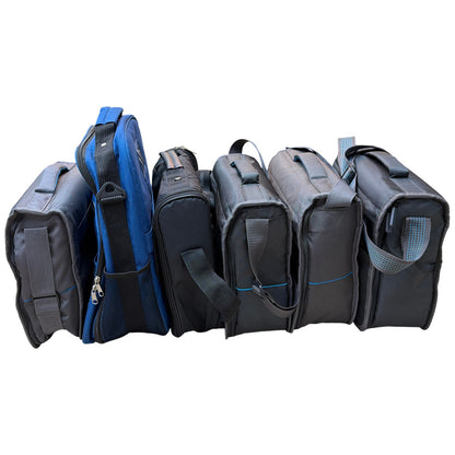 Lot of 6 ResMed CPAP Machine Travel Carry Bags – Gray/Black/Blue