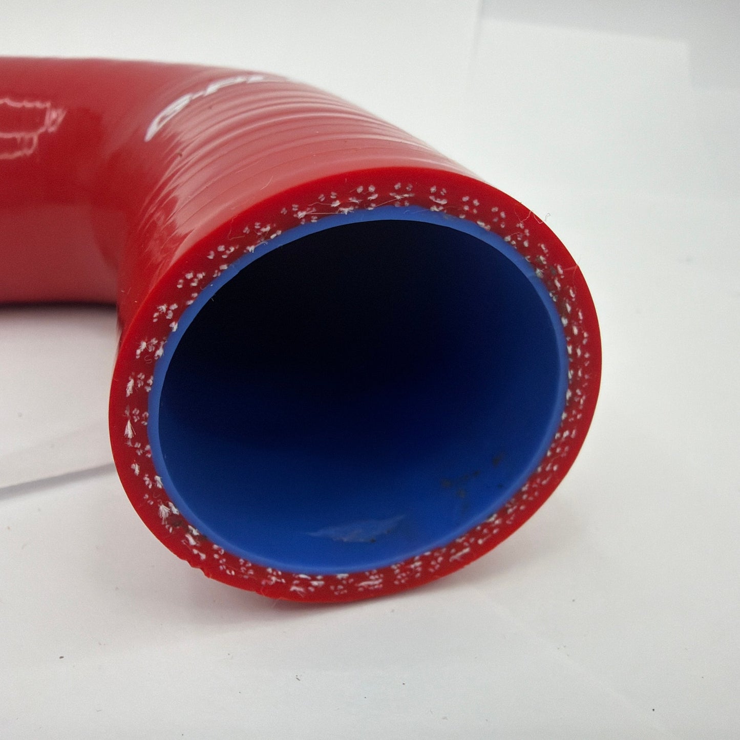 G-Plus Red Silicone 90 Degree Elbow Hose 1.75 In Opening