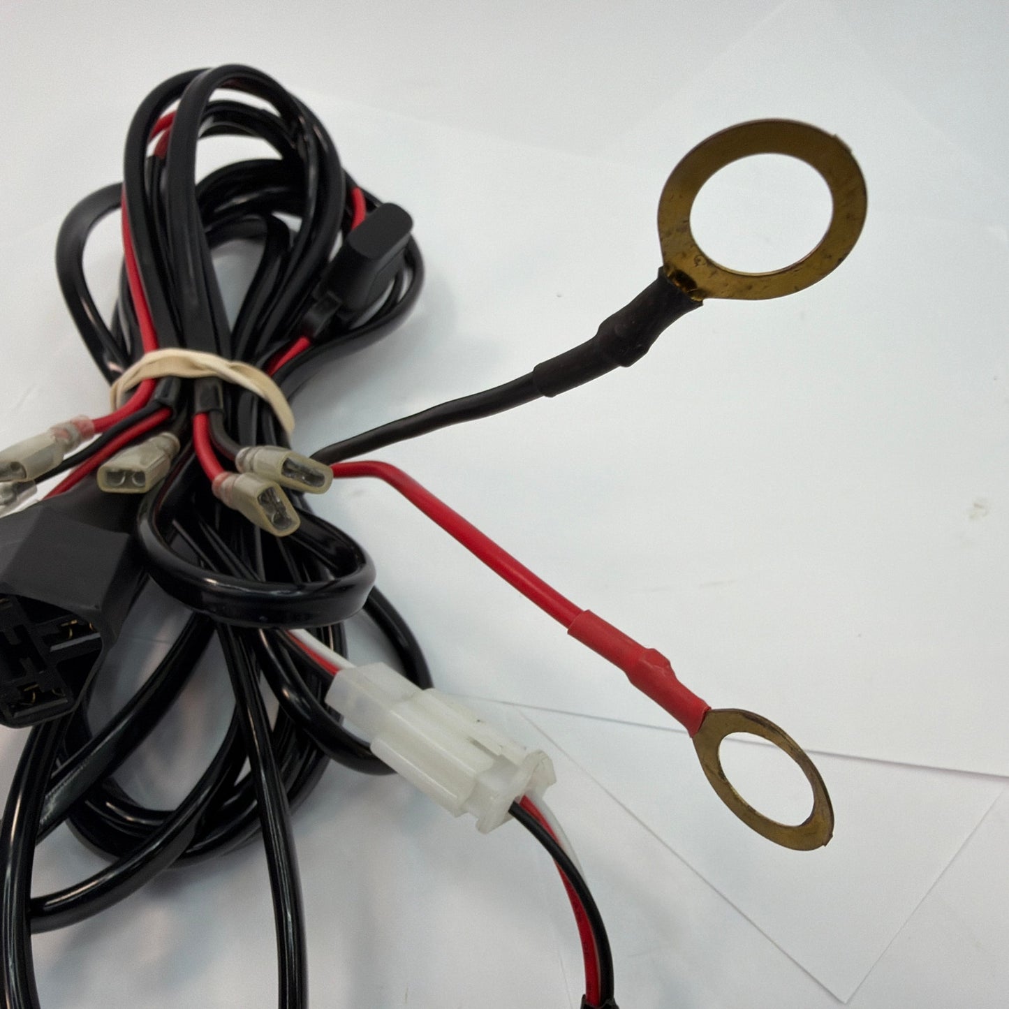 12V Auxiliary Light Wiring Harness with Rocker Switch
