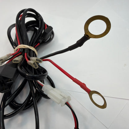 12V Auxiliary Light Wiring Harness with Rocker Switch