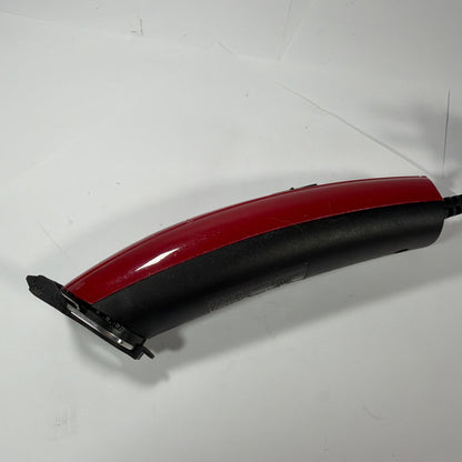 ConairMan Corded Electric Hair Clipper Trimmer Red Black Tested Working