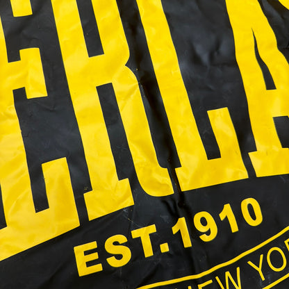 Everlast Boxing Equipment Vinyl Banner 35 x 23 in Black Yellow Bronx New York
