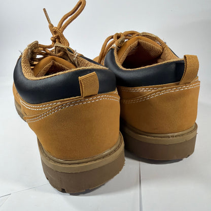 Wrangler Men's Casual Low Boot Shoes Camel Tan Lace-Up Lug Sole Size 11