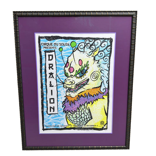 Cirque du Soleil Dralion Signed Limited Edition Print Framed 27x33