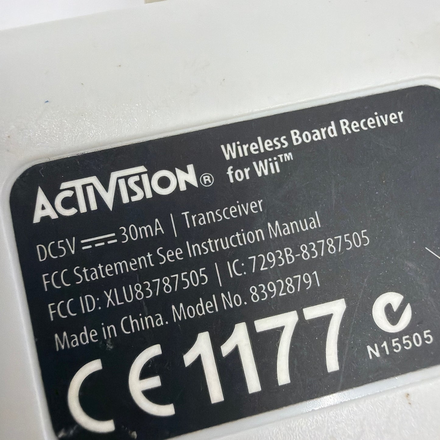 Activision Tony Hawk Wireless Board Receiver for Wii Model 83928791