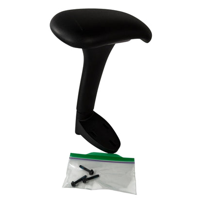 Colamy 5188 Left Arm Rest Replacement Part Black With Screws