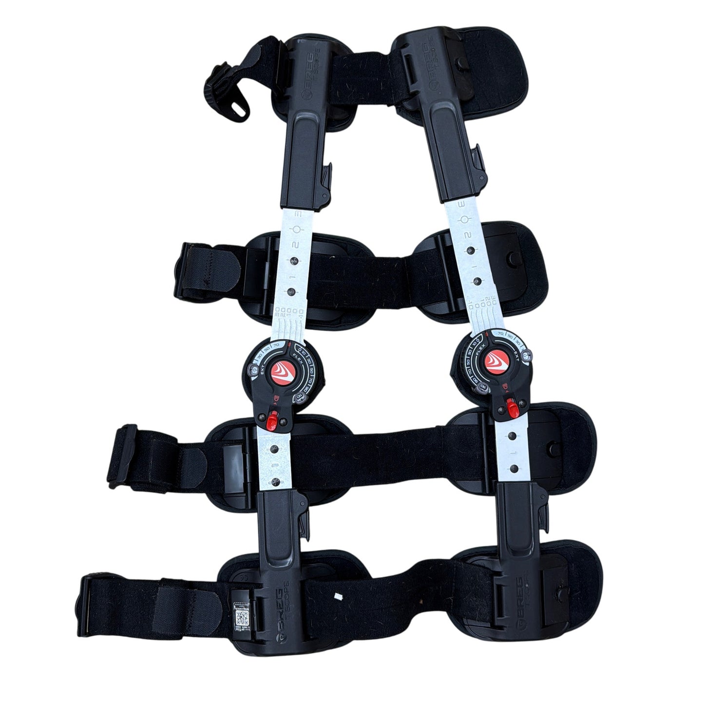 Breg T Scope Post-Op Hinged Knee Brace Adjustable ROM Black