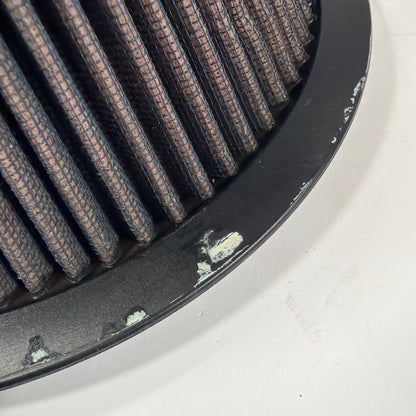 K&N Round Air Filter with Sealing Strip and Air Filter Oil 99-0504
