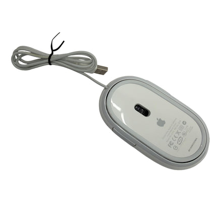 Apple Mighty Mouse A1152 Wired USB Optical Mouse White