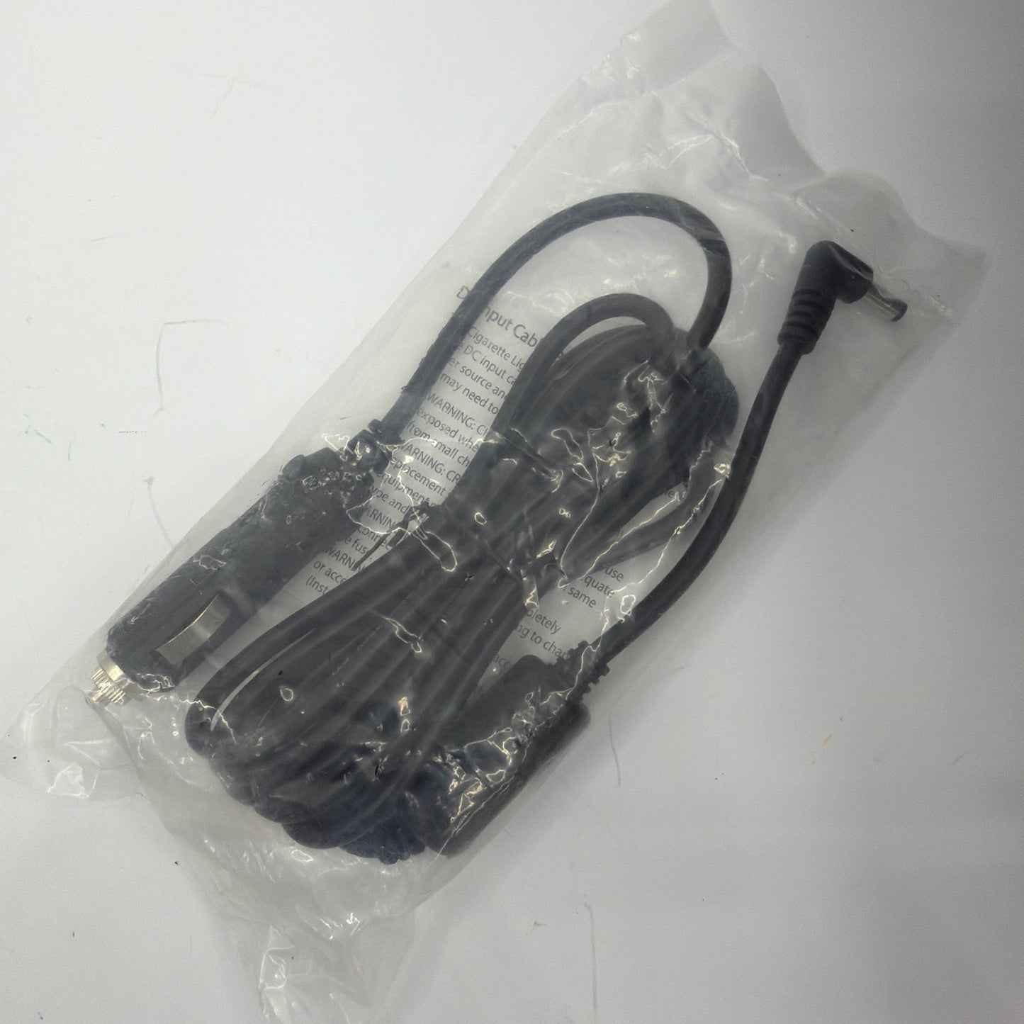 Inogen Cigarette Lighter Adapter DC Power Input Cable 96-11567-00-01