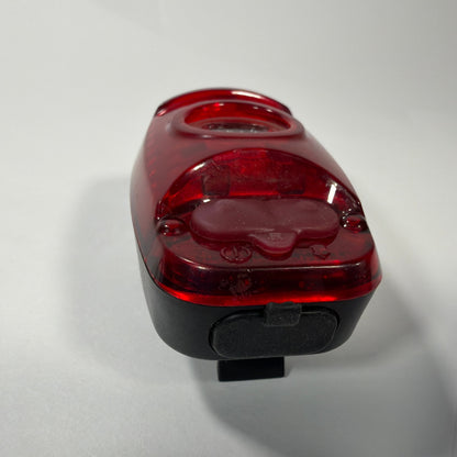 Cygolite Rechargeable Red LED Bike Tail Light with USB Cable & Wall Charger