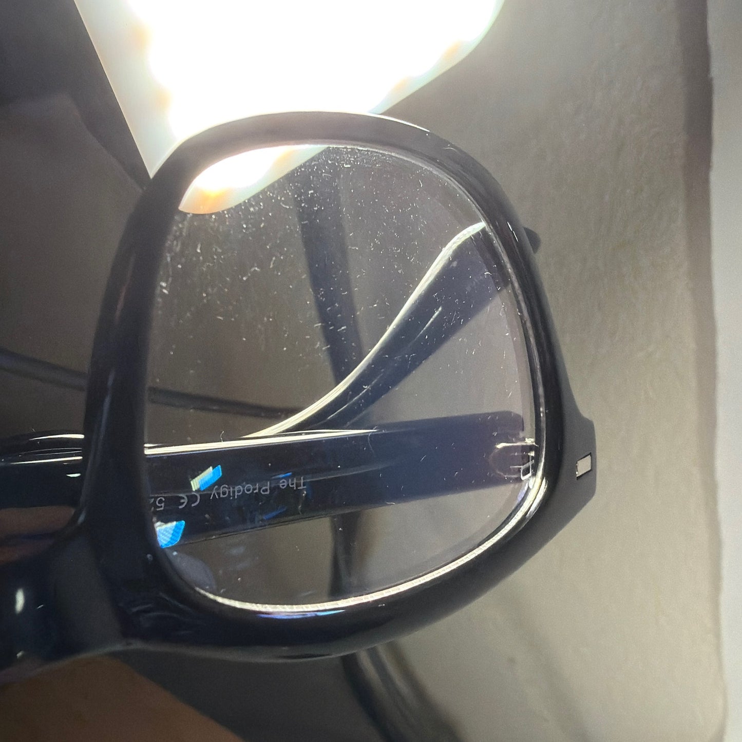 Privé Revaux The Prodigy Black Blue Light Glasses 52-18-148 with Case